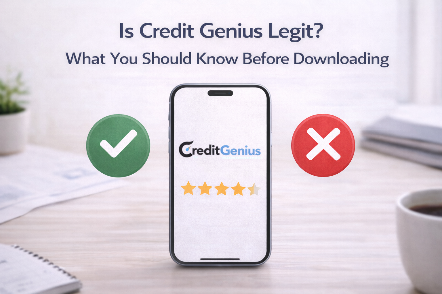 Is Credit Genius Legit? What You Should Know Before Downloading