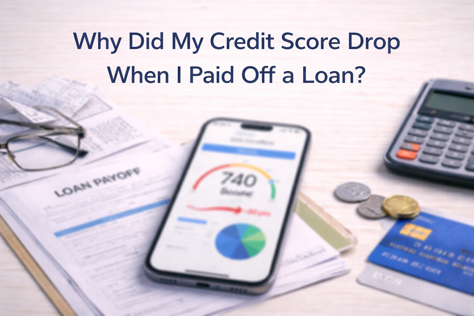 Why Did My Credit Score Drop When I Paid Off a Loan