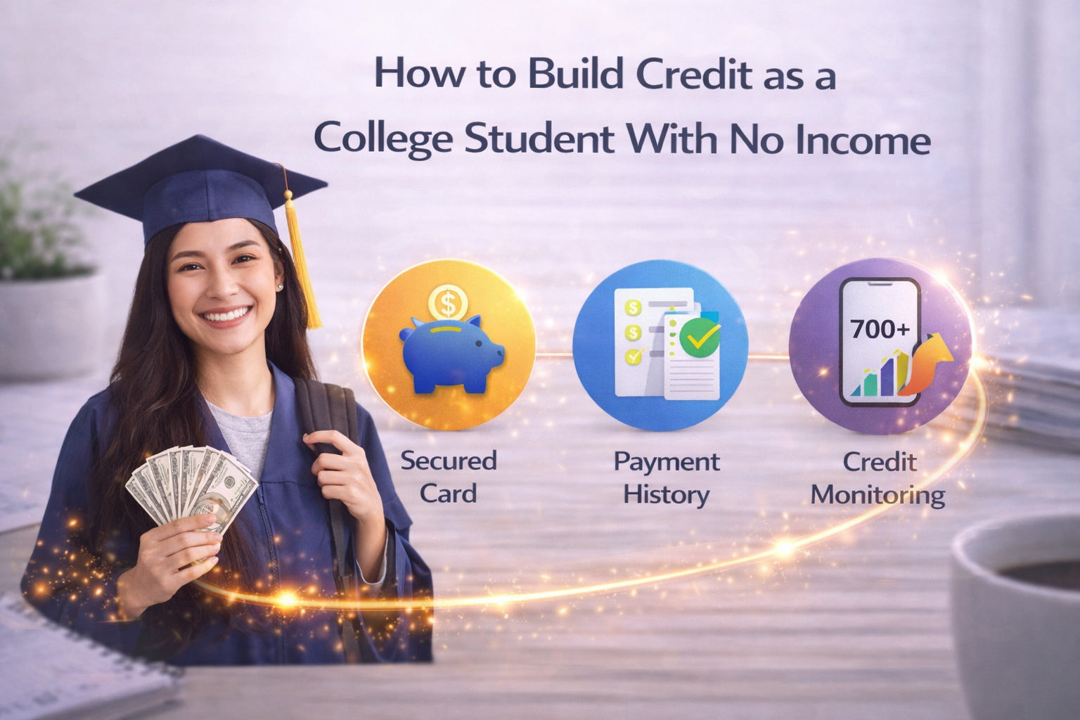 How to Build Credit as a College Student With No Income
