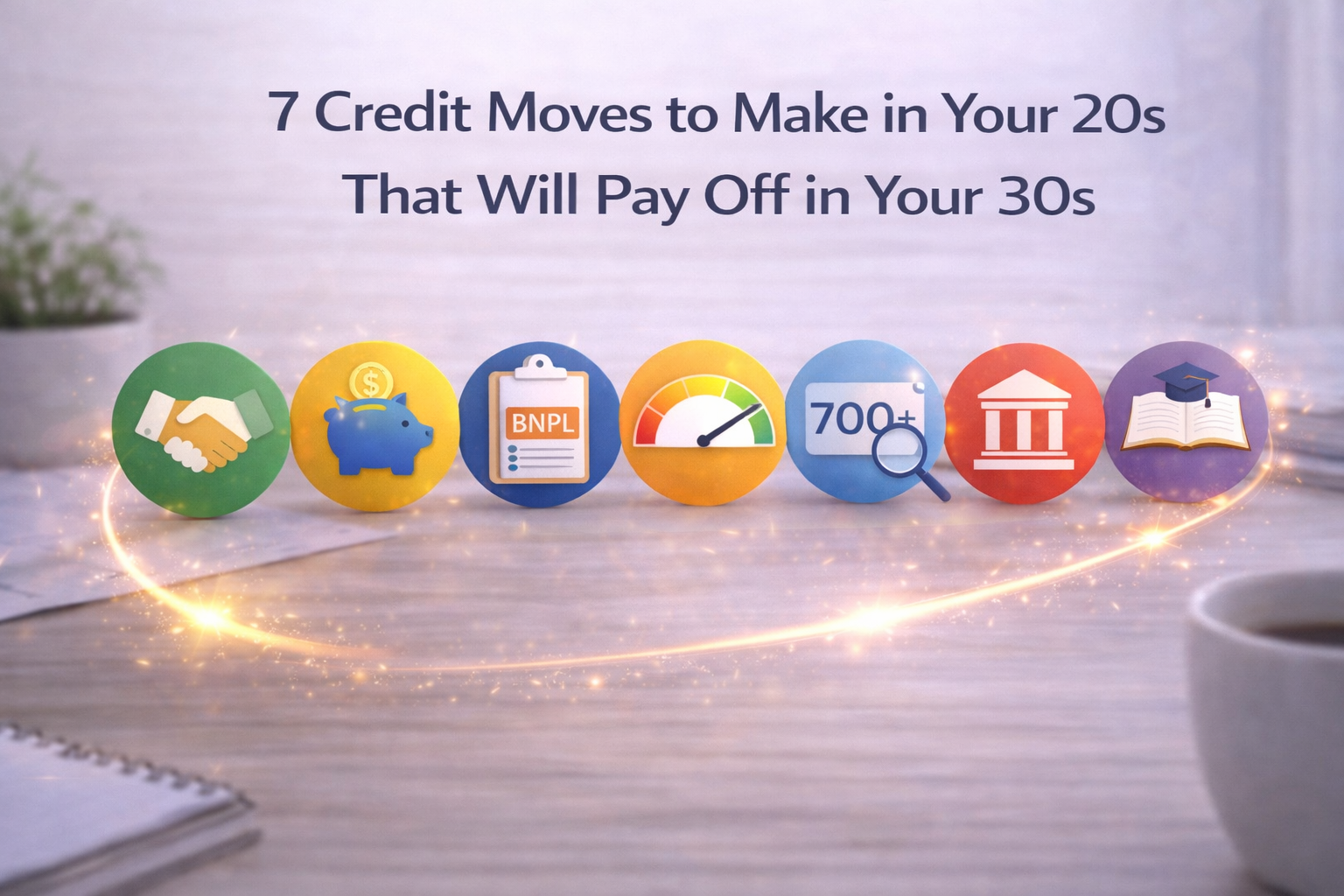 7 Credit Moves to Make in Your 20s That Will Pay Off in Your 30s
