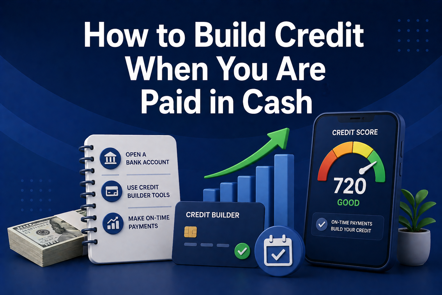 How to Build Credit When You Are Paid in Cash
