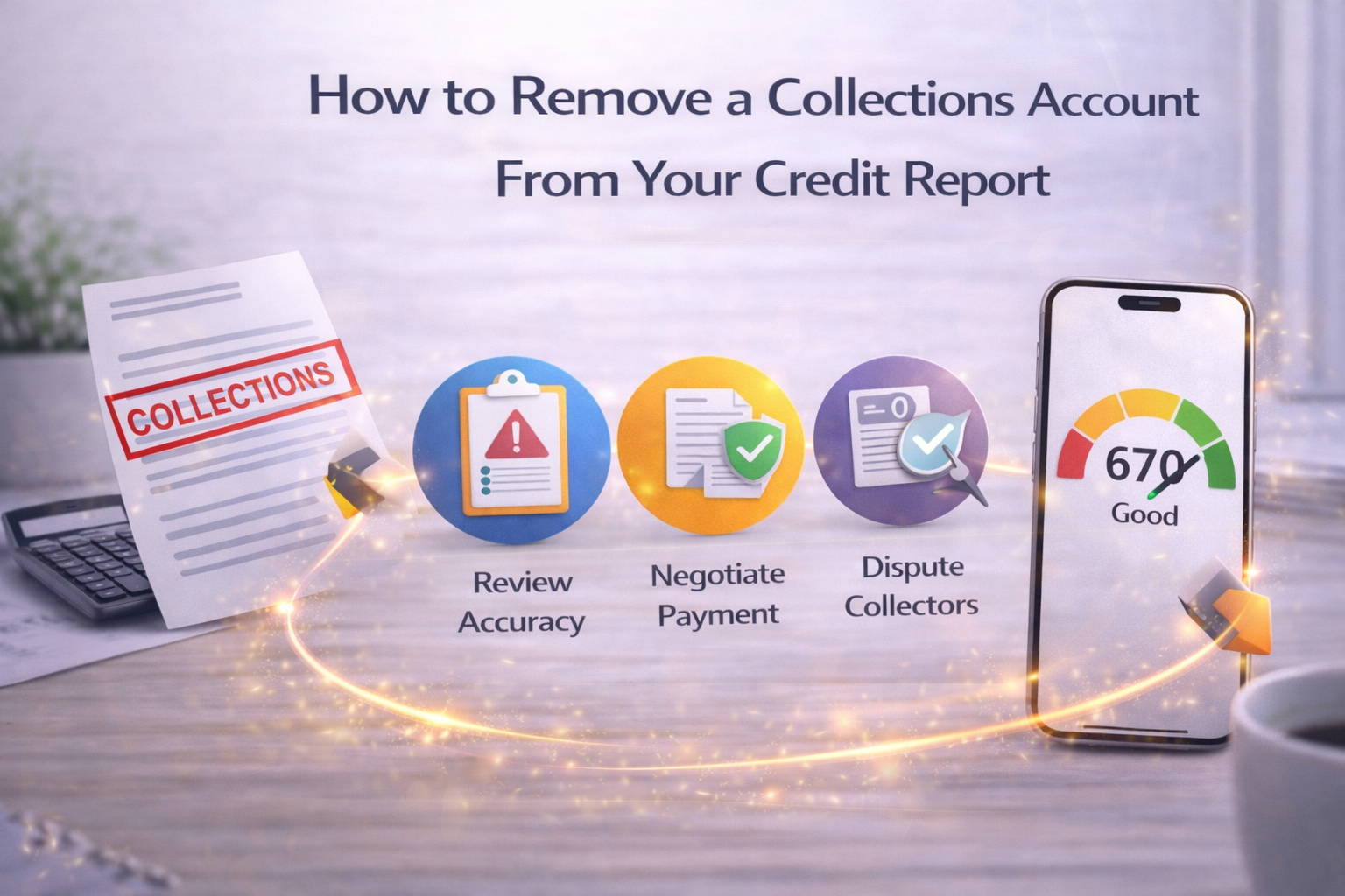 How to Remove a Collections Account From Your Credit Report