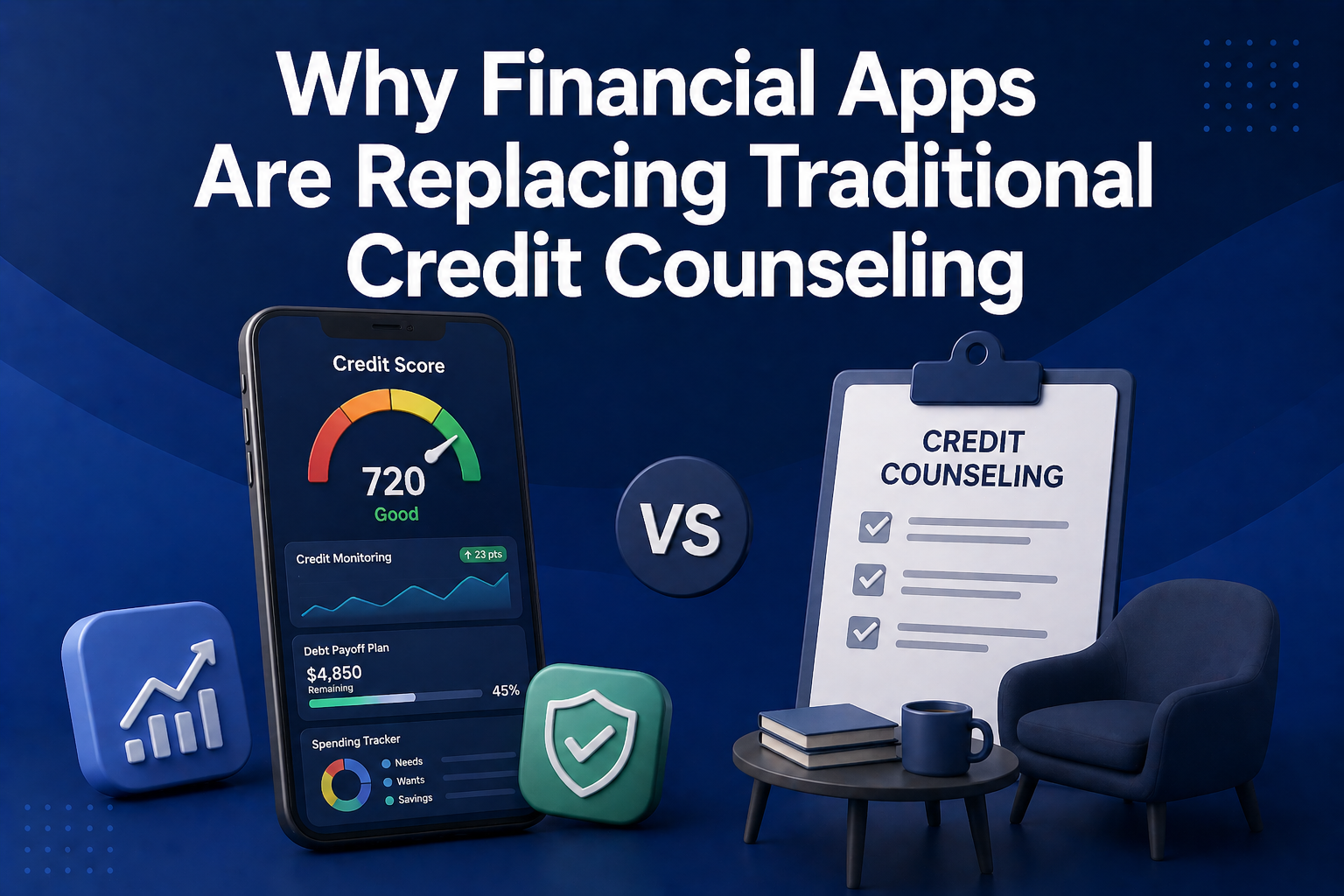 Why Financial Apps Are Replacing Traditional Credit Counseling
