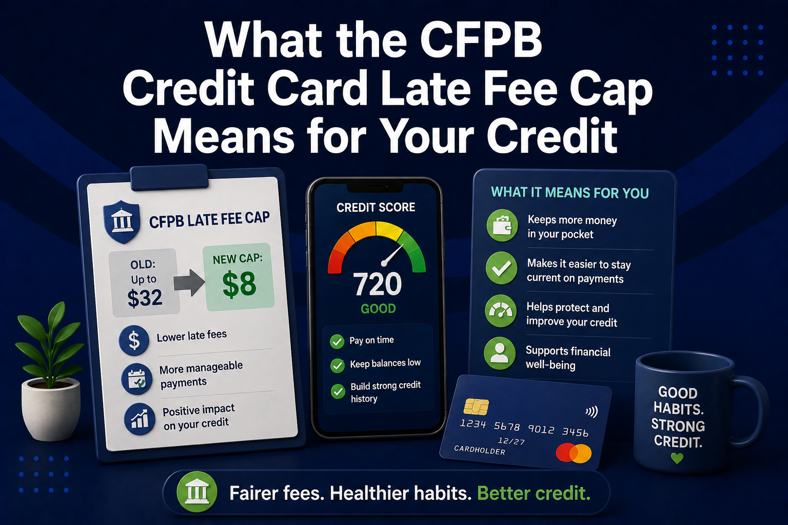 What the CFPB Credit Card Late Fee Cap Means for Your Credit