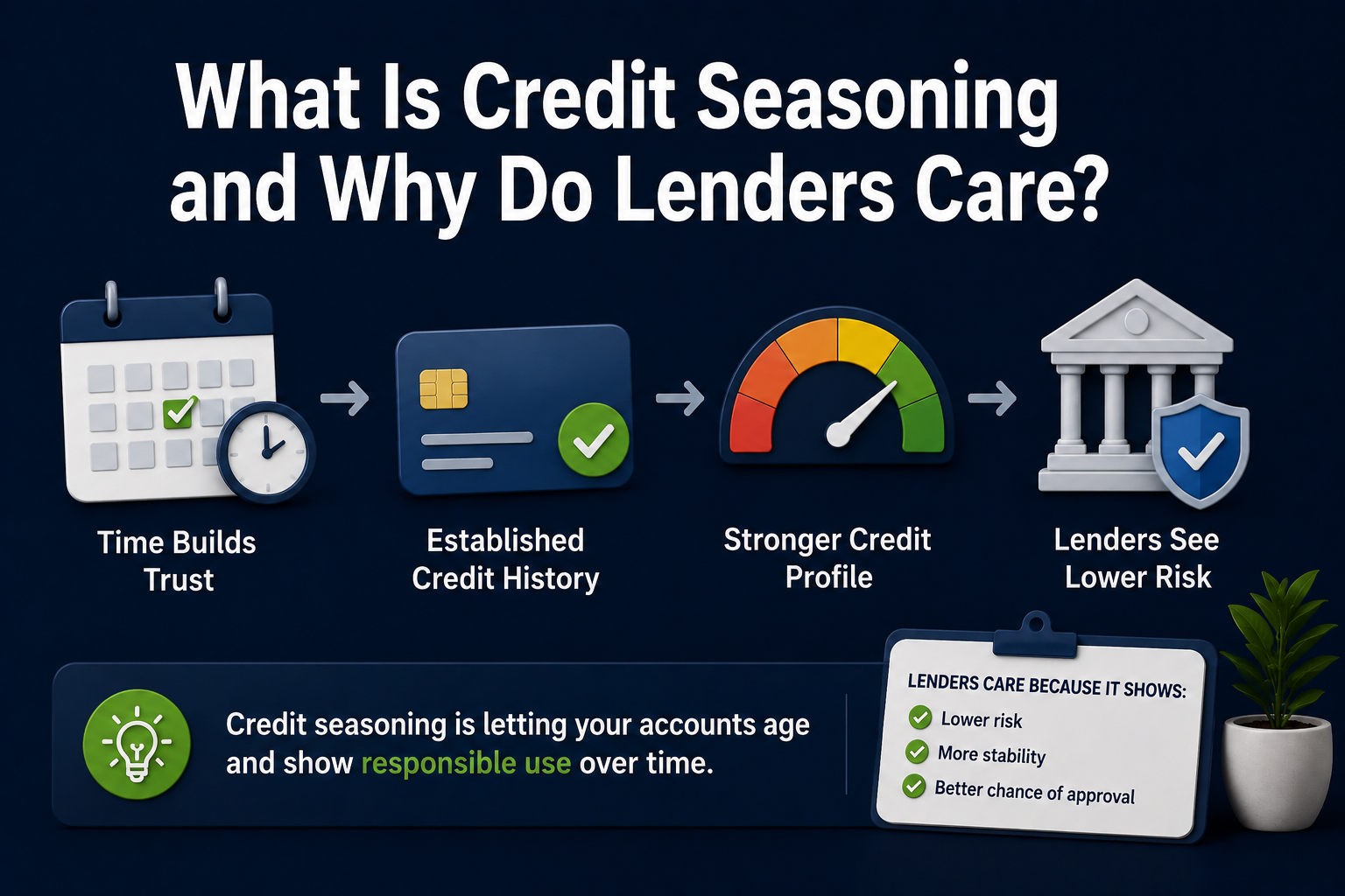 What Is Credit Seasoning and Why Do Lenders Care?