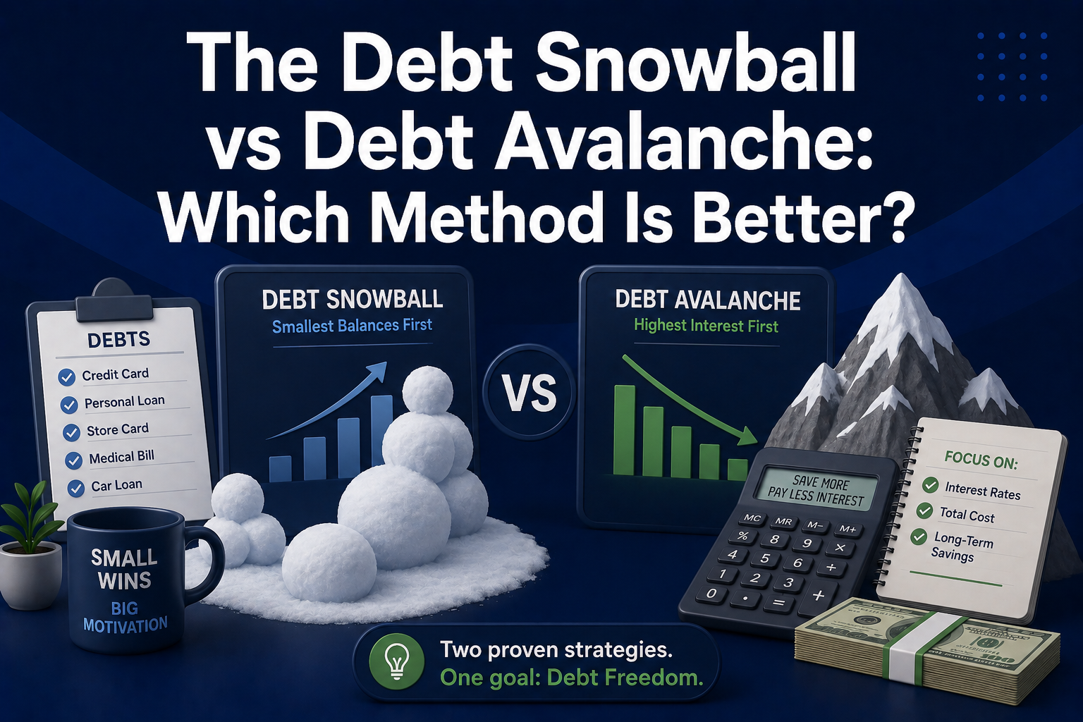 The Debt Snowball vs Debt Avalanche: Which Method Is Better?