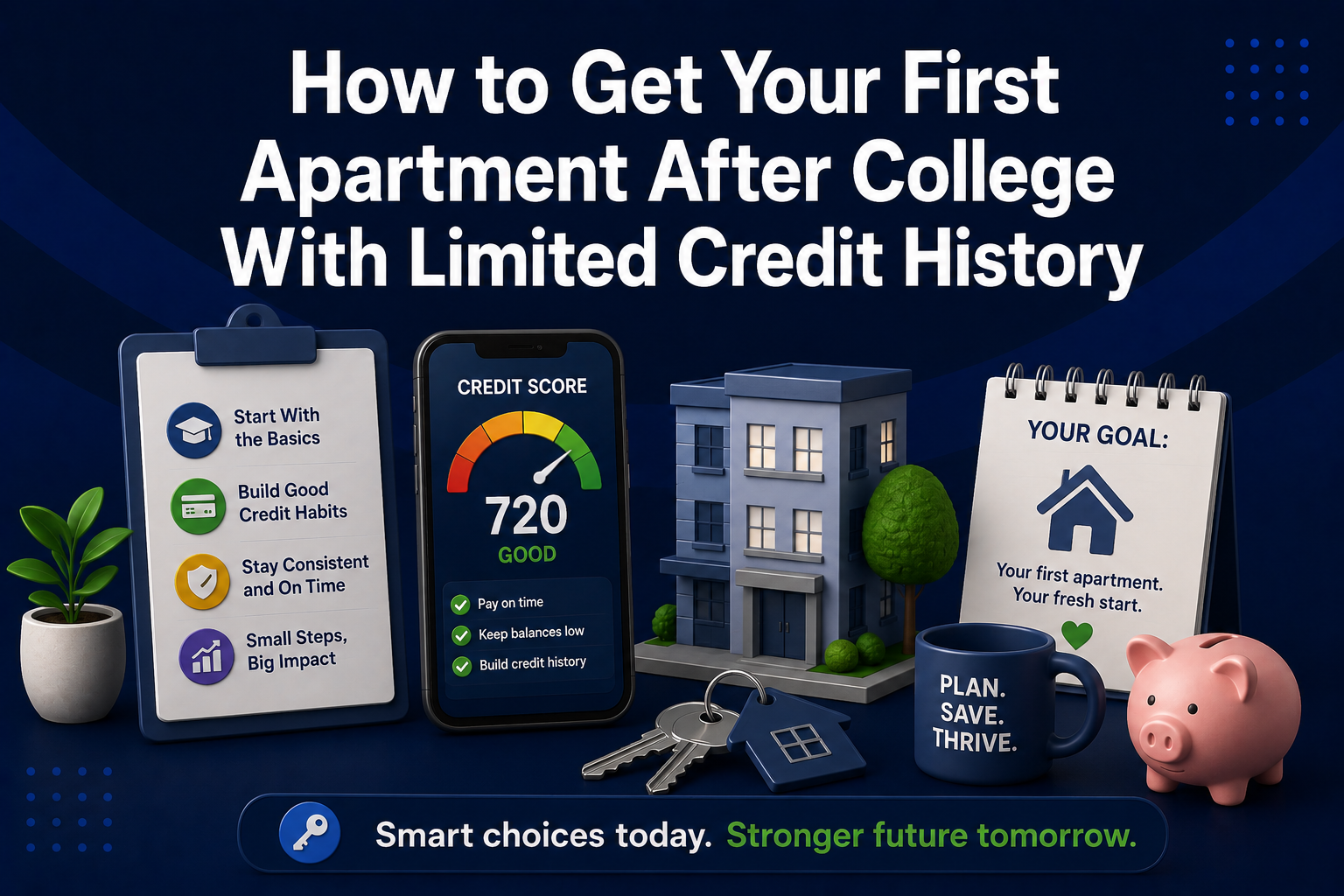 How to Get Your First Apartment After College With Limited Credit History