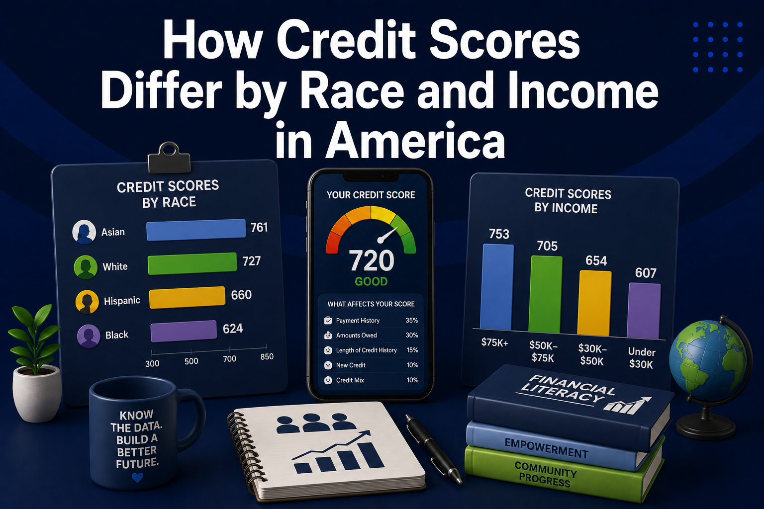 How Credit Scores Differ by Race and Income in America