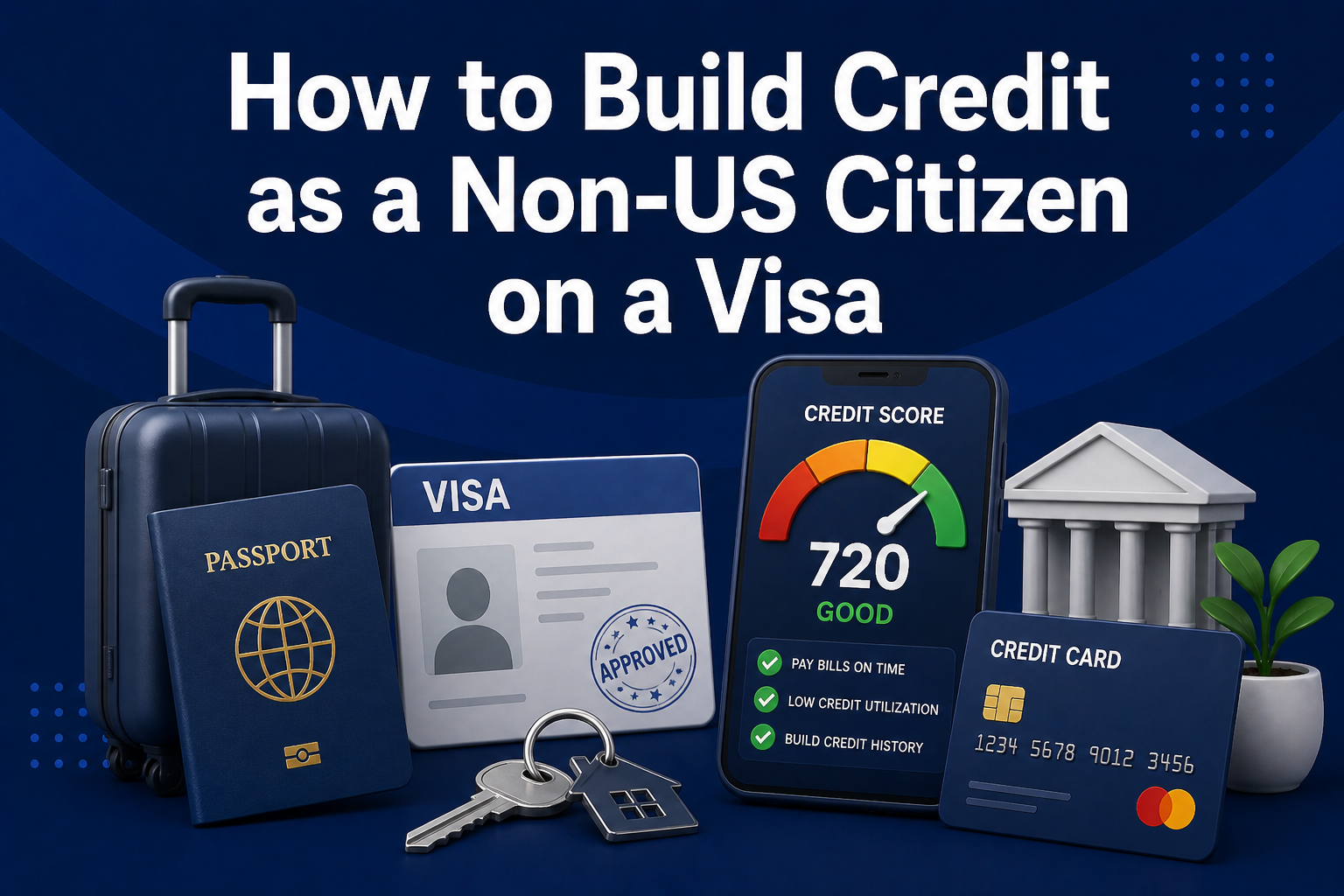 How to Build Credit as a Non-US Citizen on a Visa