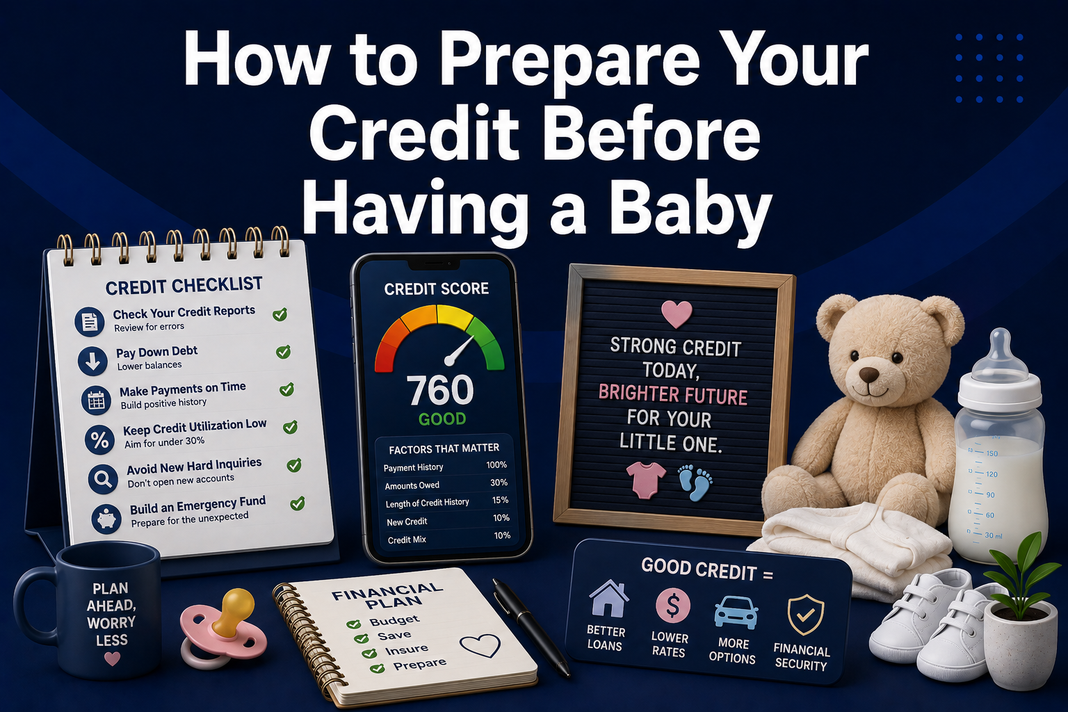 How to Prepare Your Credit Before Having a Baby
